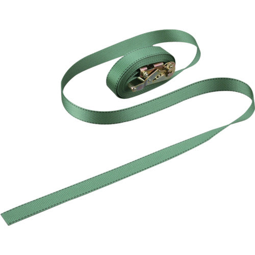 GREEN CROSS Tightening belt (bell lock) BLC-35 35mm Width ×5m Working load 250kg 351002 GREEN CROSS