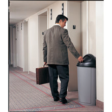 Tải hình ảnh vào trình xem thư viện, Rubbermaid Container nửa tròn không thể chạm tới, màu be 352002 cao su
