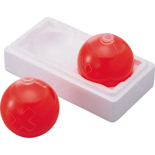 GREEN CROSS Crime Prevention Color Ball (Scat Ball) Red 60mmΦ 2 Pieces Scat-R 352080 GREEN CROSS
