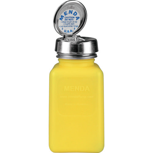 DESCO ขวดกระจายไฟฟ้าสถิตย์ สีเหลือง Pulet Touch HDPE 180cc 35267 DESCO