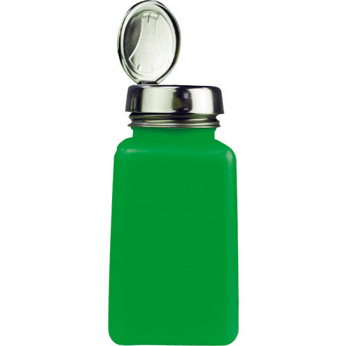 DESCO Static Diffsive Bottle Green One Touch HDPE 180cc 35273 DESCO