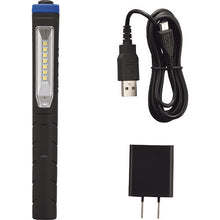 โหลดรูปภาพลงในโปรแกรมดูแกลเลอรี GREEN CROSS LED Pocket tlight (แบตเตอรี่แบบชาร์จไฟได้ USB ในตัว) สีดํา JPL-5693BK ความยาวโดยรวม 170× กว้าง 21×ลึก 25 มม. 353018 กากบาทสีเขียว
