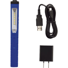 Tải hình ảnh vào trình xem thư viện, tlight LED GREEN CROSS (có pin sạc USB tích hợp) Màu xanh lam JPL-5693BL Tổng chiều dài 170 x Chiều rộng 21 x Chiều sâu 25mm 353019 XANH CHÉO
