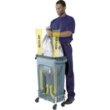 画像をギャラリービューアに読み込む, ラバーメイド　【売切廃番】スリムジムコンテナ　８７．１Ｌ　イエロー　  354004  Rubbermaid

