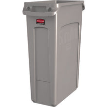 Tải hình ảnh vào trình xem thư viện, Rubbermaid Hộp đựng phòng tập thể dục mỏng với lỗ thông hơi 87.1L Màu be 35406002 Rubbermaid
