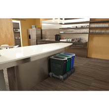 Tải hình ảnh vào trình xem thư viện, Rubbermaid Hộp đựng phòng tập thể dục mỏng với lỗ thông hơi 87.1L Màu be 35406002 Rubbermaid
