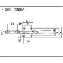 Tải hình ảnh vào trình xem thư viện, SPEEDY B Toggle Clamp Speedy Block Vertical 355M 355M SPEEDY B
