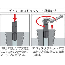 画像をギャラリービューアに読み込む, ＲＩＤＧＩＤ　パイプエクストラクタ　ＮＯ．８２　  35605  RIDGE
