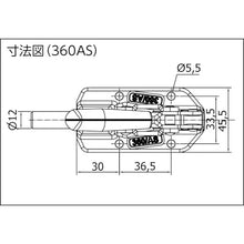 Load image into gallery viewer, SPEEDY B Toggle Clamp Speedy Block Horizontal 360AS 360AS SPEEDY B
