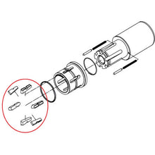 Tải hình ảnh vào trình xem thư viện, ASADA Núm vú MAX Móng tay 11/2 −21/2 36145 ASADA
