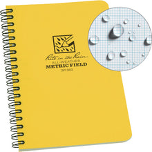 Load image into gallery viewer, RITR 4 5/8X7 Spiral Notebook Metric Fields 363 RITR
