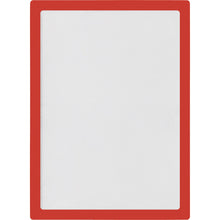 画像をギャラリービューアに読み込む, 緑十字　ポケットパッド（Ａ４掲示用）　赤　ＰＤＡ−４Ｒ　３２３×２３５ｍｍ　特殊粘着タイプ　  365043  GREEN CROSS

