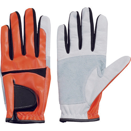 FUJI GLOVE QT-103 Orange L Quartet 3654 FUJI GLOVE