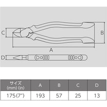 Tải hình ảnh vào trình xem thư viện, VICTOR Kềm công suất cao cao cấp (Elastomer G) 370HG-175 VICTOR
