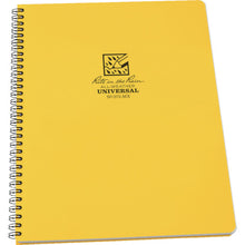 Load image into gallery viewer, RITR 8 1/2X11 Spiral Notebook Universal Yellow 373-MX RITR

