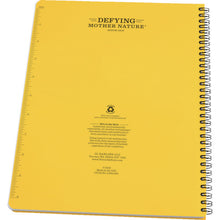 Load image into gallery viewer, RITR 8 1/2X11 Spiral Notebook Universal Yellow 373-MX RITR
