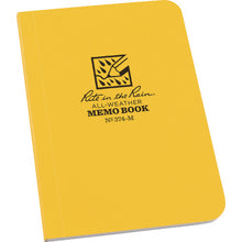 Load image into gallery viewer, RITR 3 1/2X5 Softcover book Horizontal opening yellow 374-M RITR
