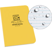 Load image into gallery viewer, RITR 3 1/2X5 Softcover book Horizontal opening yellow 374-M RITR
