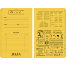 Load image into gallery viewer, RITR 4 5/8X7 1/4 Softcover Book Side Opening Universal 374 RITR
