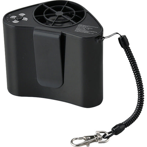GREEN CROSS　防中暑产品 Soukai Jet Fan 3（内置电池），黑色，83 x 102 x 66 毫米 375653 绿色十字架
