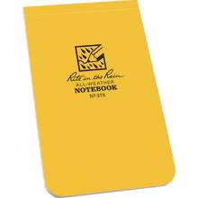 Load image into gallery viewer, RITR 3 X 5 1/4 SOFTCOVER BOOK VERTICAL OPENING YELLOW 378 RITR
