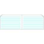 画像をギャラリービューアに読み込む, ＲＩＴＲ　【売切廃番】８　１／２Ｘ１１　スパイラルノートブック　ジャーナル　  393-MX  RITR
