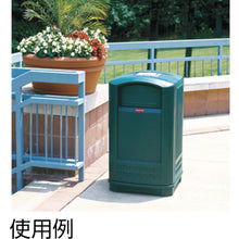 โหลดรูปภาพลงในโปรแกรมดูแกลเลอรี ERECTA พลาซ่า คอนเทนเนอร์พร้อมที่เขี่ยบุหรี่สีเขียว 396506 ERECTA

