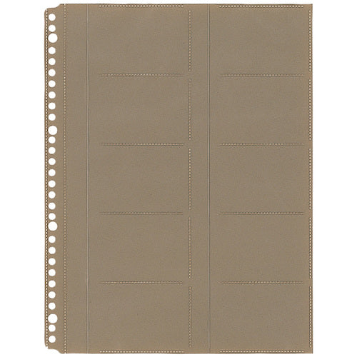 キングジム　名刺ホルダ−Ａ４−Ｓ台紙（３０穴）　（１０枚入）　  39D  KING JIM