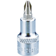 将图像导入到图库查看器中TONE插座 Bit 适配器 Bit Holder 插座插入角度 9.5mm 双面宽度 尺寸 6.35mm 3BT TONE
