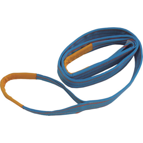 TESAC Blue Sling (J IS 3rd Grade, Eye-Shaped at Both Ends) Load 2.5t Overall Length 5.0m 3E75X5 TESAC
