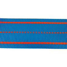 Load image into gallery viewer, TESAC Blue sling (J IS 3rd grade, double-ended eye shape) load 2.5 t Overall length 8.0 m 3E75X8 TESAC
