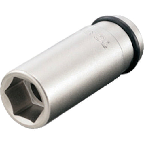 TONE Long Socket for Impact, Insertion Angle 9.5mm, Lateral Dimension 11mm, Overall Length 55mm, 3NV-11L TONE