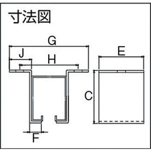 画像をギャラリービューアに読み込む, ダイケン　３号ドアハンガー用Ｌ型天井受　  3OBL  DAIKEN
