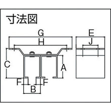 画像をギャラリービューアに読み込む, ダイケン　３号ドアハンガー用天井継受二連　  3OBT2  DAIKEN
