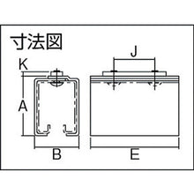 Tải hình ảnh vào trình xem thư viện, DAIKEN Giá đỡ đường ray cho móc treo cửa số 3 3RH DAIKEN
