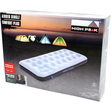 Load image into gallery viewer, High Peak Air Bed with Built-in Pump Comfort Plus Single 40023 HIGH PEAK

