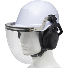 画像をギャラリービューアに読み込む, ミドリ安全　ヘルメット取付型防災面　ＳＣ−２３用　防災面スライドバンド　  4007046905  MIDORI ANZEN
