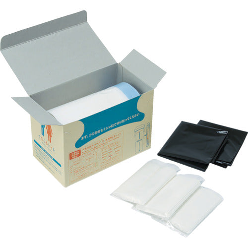 sanwa emergency toilet bag, 20 uses per bag, 400-786 Sanwa