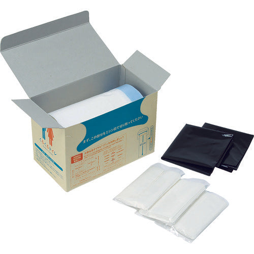 sanwa emergency toilet bag, 10 uses per toilet, 400-787 Sanwa