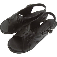 โหลดรูปภาพลงในโปรแกรมดูแกลเลอรี รองเท้าแตะสํานักงาน NIPPON SLIPPER สีดํา M 400924 NIPPON SLIPPER
