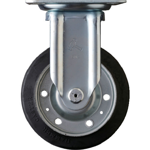 ハンマー　固定式ゴムキャスター　１５０ｍｍ　  400SRP-R150  HAMMER CASTER
