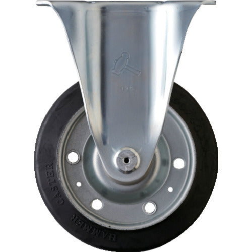 ハンマー　固定式ゴム車輪　１５０ｍｍ　  400SR-R150  HAMMER CASTER