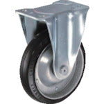 ハンマー　固定式ゴム車輪（ローラーベアリング）１８０ｍｍ　  400SR-RB180  HAMMER CASTER