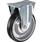 ハンマー　固定式ゴム車輪（ローラーベアリング）２００ｍｍ　  400SR-RB200  HAMMER CASTER