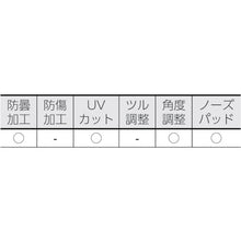 画像をギャラリービューアに読み込む, ミドリ安全　二眼型保護メガネ　替えレンズ　ＶＤ−２０１Ｆ用　  4012700041  MIDORI ANZEN
