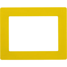 画像をギャラリービューアに読み込む, 緑十字　路面用区画標識（Ａ４用紙対応タイプ）　黄　ＹＫＨ−Ａ４Ｙ　３１２×３９８ｍｍ　裏テープ付　  403113  GREEN CROSS
