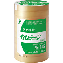 โหลดรูปภาพลงในโปรแกรมดูแกลเลอรี NICHIBAN Sellotape 405 15 มม. × 50 ม. ผลิตภัณฑ์ที่ผ่านการรับรองเครื่องหมายชีวมวล 405-15X50 NICHIBAN
