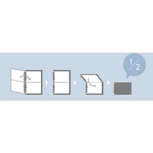 Load image into gallery viewer, KING JIM Compaq Notebook Loose Leaf B5 Grid 30 Sheets 405CH-30 KING JIM
