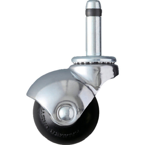 ハンマー　差込み式　旋回式ゴム車輪　５０ｍｍ　  405K-R50  HAMMER CASTER