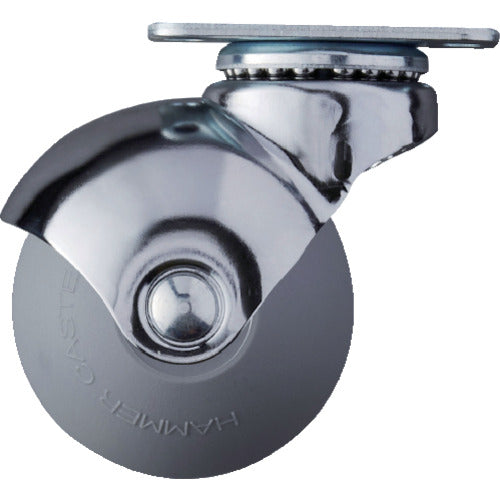 ハンマー　プレート式　旋回式ウレタン車輪　５０ｍｍ　  405P-UR50  HAMMER CASTER
